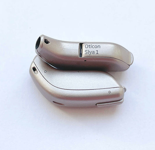 Used, Pair of Oticon Siya 1 miniRITE / Mild - Severe