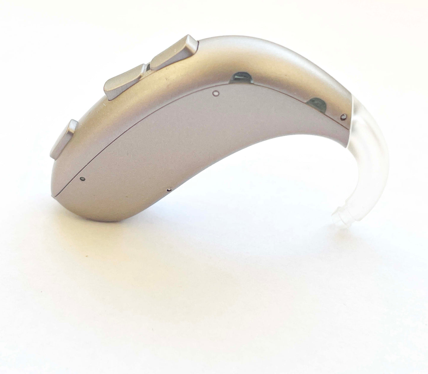 Used, Oticon Xceed 1 SP behind the ear BTE Beige Color