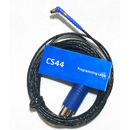 New, CS44 Hearing Aid Programming Cable (Sonion). Blue Color