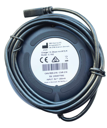 Oticon Charger 1.0 for miniRITER ( C-1A2/C-1A ) 2024 year