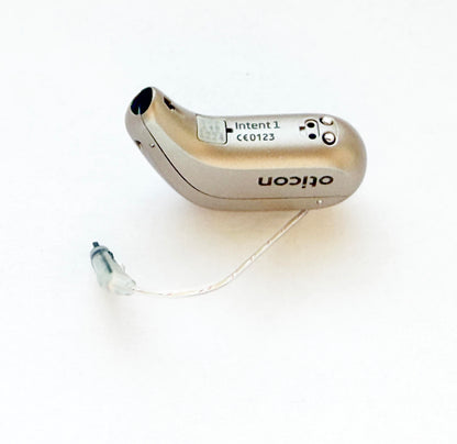 Used, Oticon Intent 1 hearing aid + Speaker Unit 2/85db