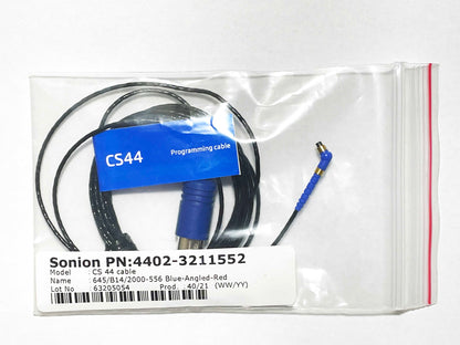 New, CS44 Hearing Aid Programming Cable (Sonion). Blue Color