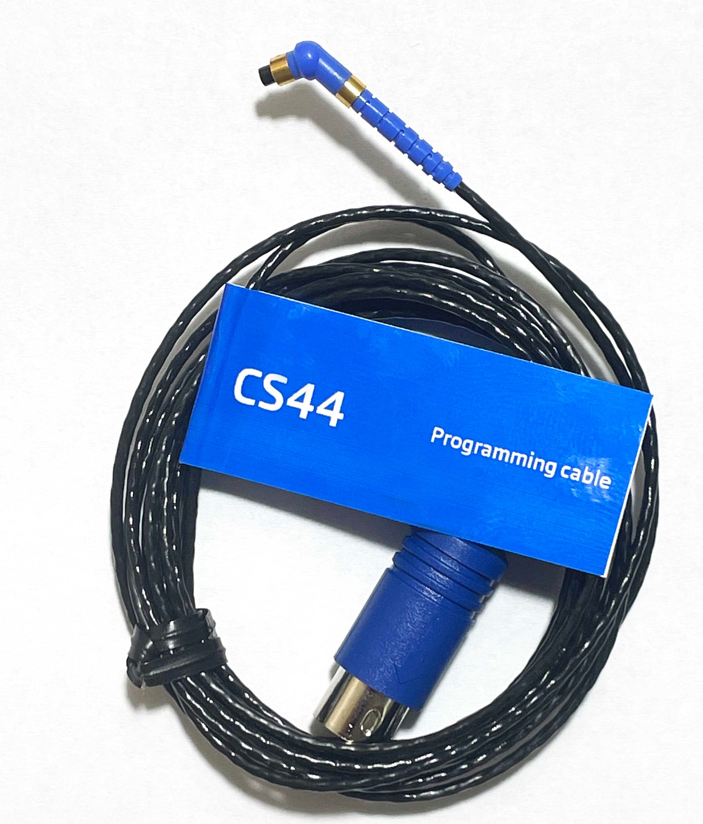 New, CS44 Hearing Aid Programming Cable (Sonion). Blue Color