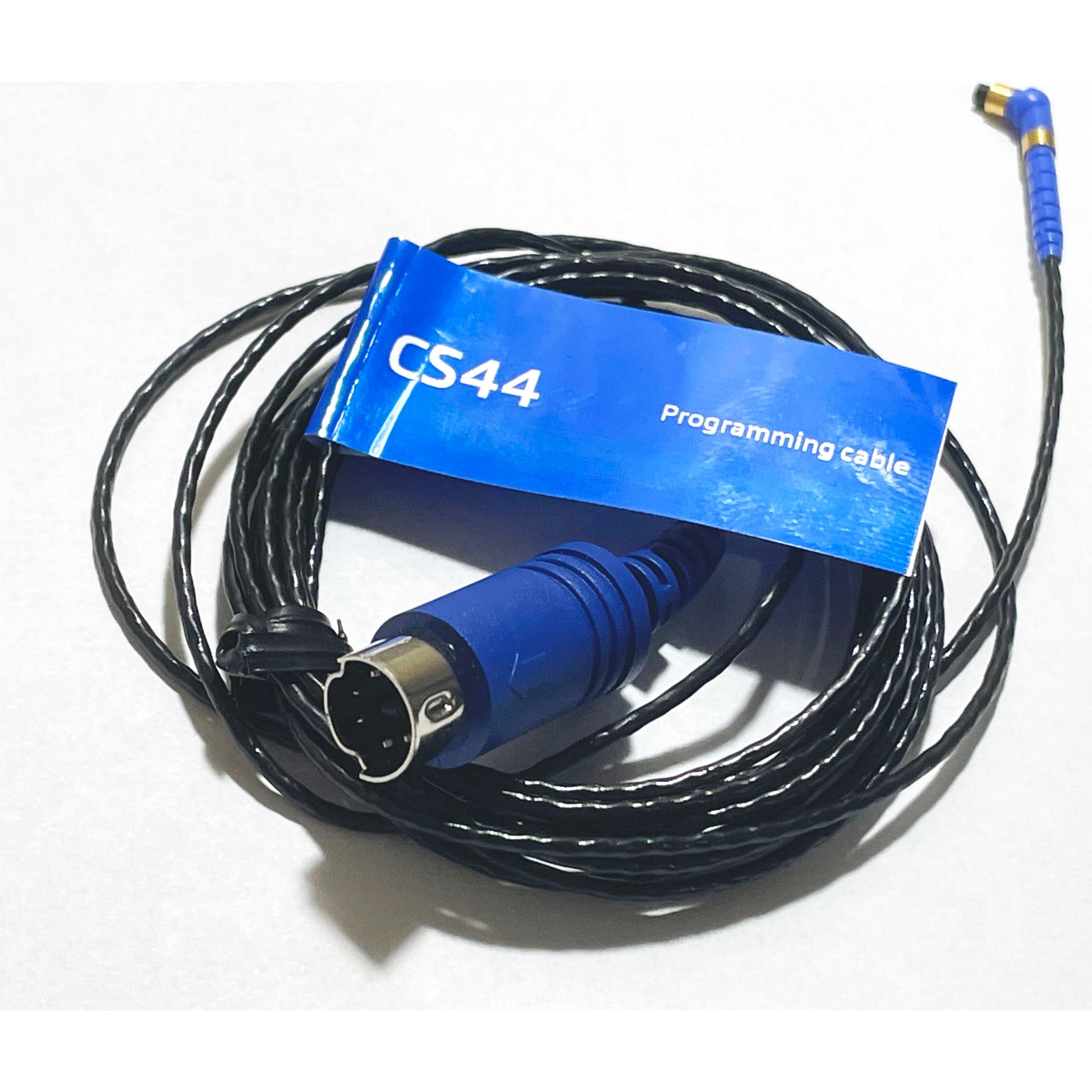 New, CS44 Hearing Aid Programming Cable (Sonion). Blue Color – All4hearing